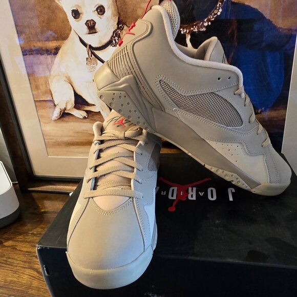 Air Jordan MVP 92 Desert Camo Fire Red Mushroom HQ3950-200 Men’s Size 12 NEW - Picture 3 of 10